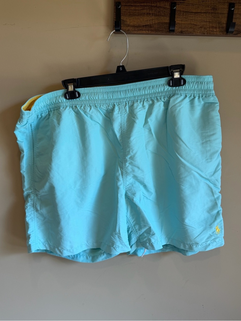 Polo Ralph Lauren Traveler Swim Trunks Mens XXL  Blue Board Shorts Mesh Beach